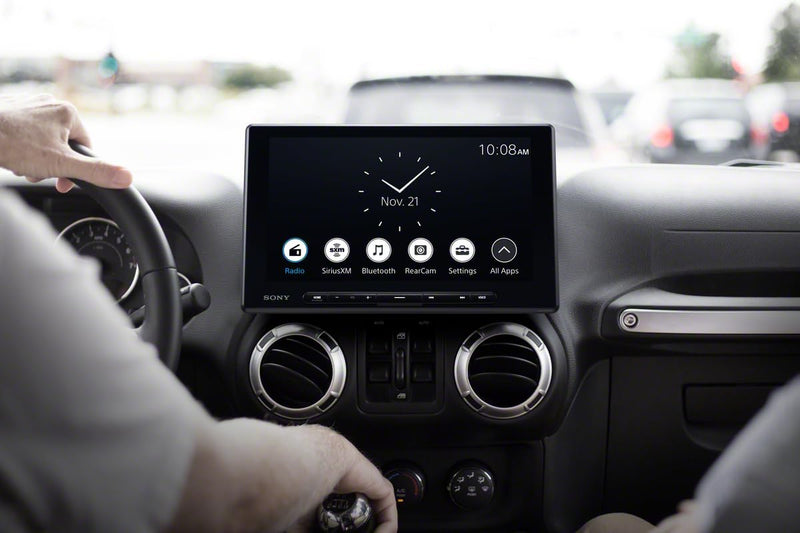 Sony XAV-AX8500 Digital Multimedia Receiver – 10.1" HD Touchscreen, Wireless Apple CarPlay & Android Auto, Hi-Res Audio, Bluetooth