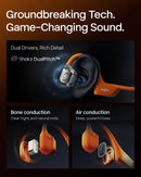 Shokz OpenRun Pro 2 Mini Bone Conduction Open-Ear Bluetooth Headphones - Orange