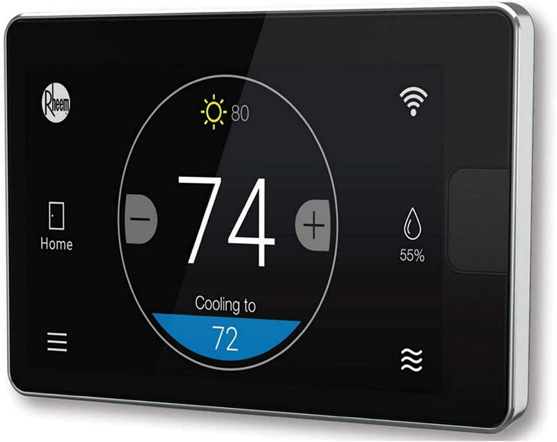 Rheem RETST700SYS EcoNet Smart Thermostat, Black