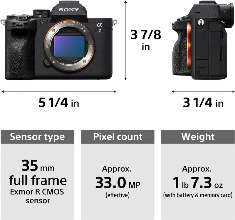 Sony Alpha 7 IV Full-Frame Mirrorless Camera with 28-70mm Lens Kit