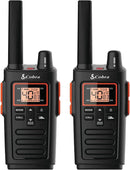 Cobra RX380 Easy-to-Use Weather-Resistant 32 Mile FRS, 40-Channel 2-Way Radios (2-Pack)