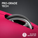 Logitech G PRO X Superlight 2 44000 DPI 8K Polling Wireless HERO 2 Sensor 60g Pro-Grade Mouse - Magenta