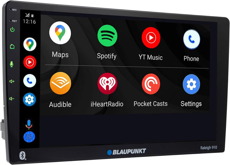 Blaupunkt RALEIGH910 Floating Mount Receiver (10.1" - BT / Wireless CarPlay & Android Auto)