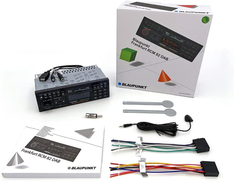 Blaupunkt FRANKFURTRCM82DAB SDin Mechless Receiver (USB / AUX / MicroSD / Bluetooth)