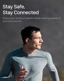 Shokz OpenRun Mini USB-C Open-Ear Bluetooth Headset - Black