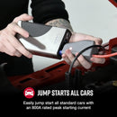 Démarreur de secours Cobra 800A - Démarreur de secours au lithium-ion et banque d'alimentation avec USB à charge rapide, lampe de poche LED, câbles de démarrage, puissance de crête de 800 A pour n'importe quelle voiture, SUV ou moto 
