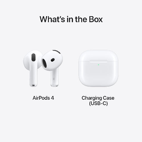 Apple AirPods 4 In-Ear True Wireless Earbuds with USB-C Charging Case