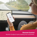 Thermostat intelligent Mysa pour plinthes chauffantes électriques 240 V | Installation facile | Utilisation avec HomeKit, Alexa, Google | Programmable par Wi-Fi | Télécommande avec application gratuite | Alertes de température et d'humidité BOÎTE OUVERTE 