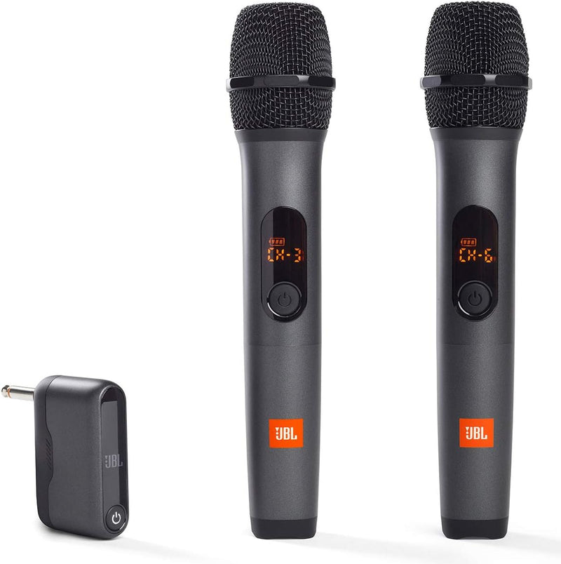 JBL Wireless Two Microphone System with Dual-Channel Receiver