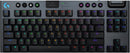 Logitech G915 X LIGHTSPEED TKL Wireless Mechanical Gaming Keyboard – Black, GL Tactile, 920-012715