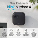 Système de caméra de sécurité IP Full HD 1080p sans fil Blink Outdoor 4 - Pack de 5 - Noir 