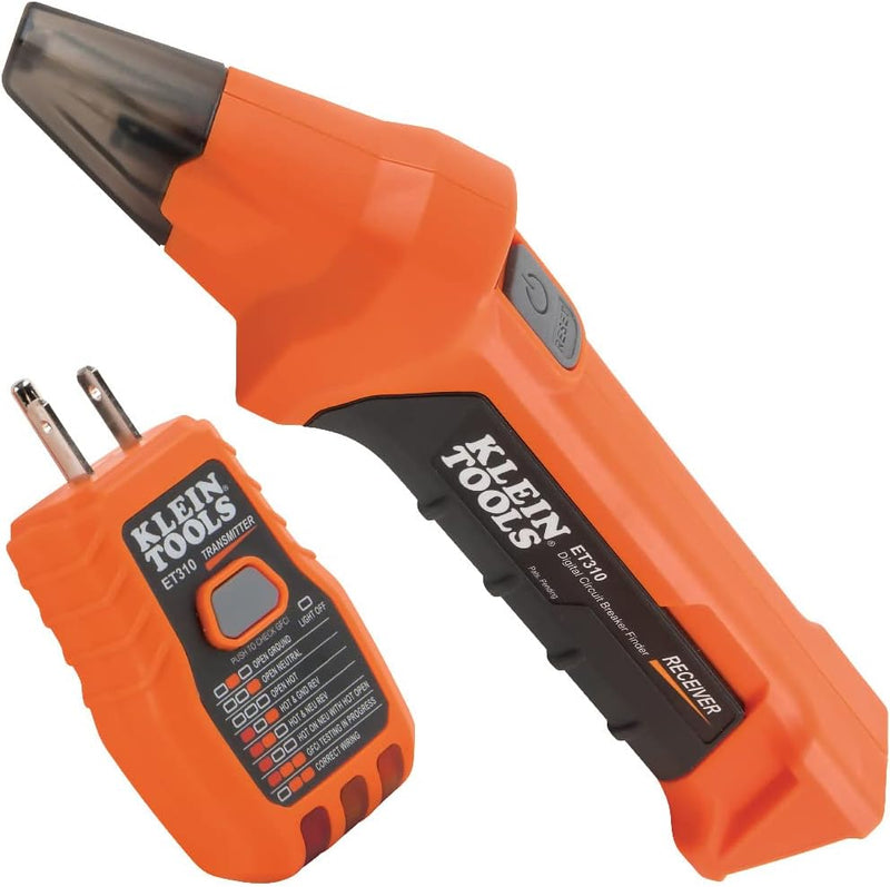 Klein Tools ET310 Circuit Breaker Finder with GFCI Tester – Digital Tracer Kit
