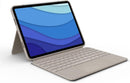 Logitech Combo Touch Keyboard Case with Trackpad for iPad Pro 11" (4th/3rd/2nd/1st Gen) - Sand- En