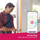 Thermostat intelligent Mysa pour plinthes chauffantes électriques 240 V | Installation facile | Utilisation avec HomeKit, Alexa, Google | Programmable par Wi-Fi | Télécommande avec application gratuite | Alertes de température et d'humidité BOÎTE OUVERTE 