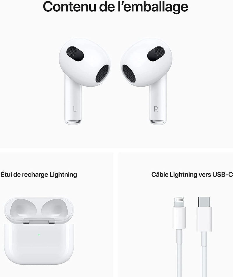 Apple AirPods (3rd Generation) with Lightning Charging Case