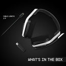 Casque de jeu sans fil ASTRO Gaming A20 Gen 2 avec microphone pour PS5 / PS4 - Blanc/Bleu 