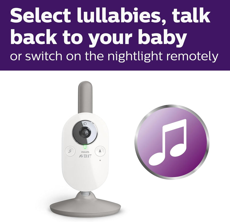 Philips Avent Digital Video Baby Monitor, SCD843/37