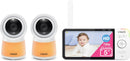VTech Smart Wi-Fi Video Baby Monitor with 5” Display and 1080p HD Cameras, Built-in Night Light & 2 Cameras, White