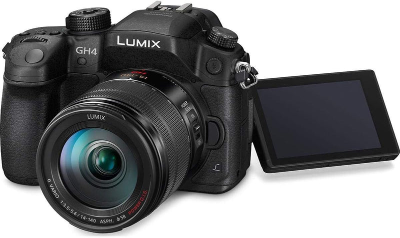 Panasonic LUMIX DMC-GH4 16.05MP Digital Single Lens Mirrorless Camera with 4K Cinematic Video (Body Only)