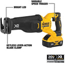 Dewalt DCS368B XR 20-V Cordless Reciprocating Saw - 1 1/8-in