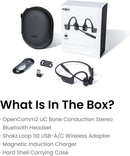 Shokz OpenComm 2UC Bone Conduction Bluetooth Headset - Black