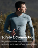 Shokz OpenRun Bone Conduction Bluetooth Headphones