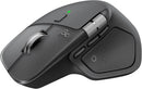 Logitech MX Master 4 Bluetooth Optical Mouse with Advanced Performance Haptic Feedback - Blac
