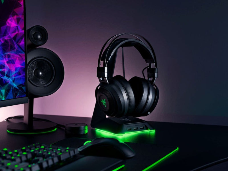Razer  Nari Wireless THX Spatial Audio Gaming Headset for PC and PlayStation 4 - Black