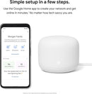 Google Nest Wifi AC2200 Mesh System Router and Add-On Points (two pack)