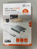 j5create USB 3.0 to 4K HDMI Adapter (JUA354)