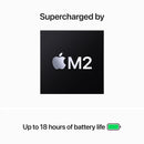 Apple 2023 MacBook Air Laptop with M2 chip: 15.3-inch Liquid Retina Display, 8GB Unified Memory, 512GB SSD Storage, 1080p FaceTime HD Camera, Touch ID. Works with iPhone/iPad; Silver
