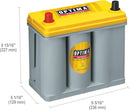 Optima Batteries 8071-167 D51 YellowTop Dual Purpose Battery