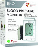 Tensiomètre BIOS Diagnostics - avec dépistage de la fibrillation auriculaire; Le tensiomètre n°1 au Canada (boîte ouverte) 
