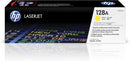 HP 128A CE322A Yellow Original LaserJet Toner Cartridge – Standard Yield