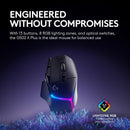 Logitech G502 X Plus – Wireless RGB Gaming Mouse with LIGHTSYNC & Ultra-Fast LIGHTFORCE Clicks