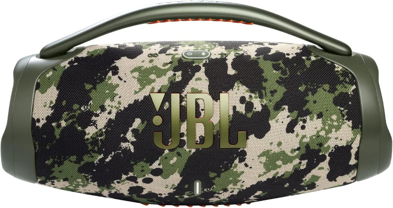 JBL Boombox 3 - Portable Bluetooth Speaker, Powerful Sound and Monstrous bass, IPX7 Waterproof, 24 Hours of Playtime, powerbank, JBL PartyBoost for Speaker Pairing (Squad)