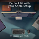 Logitech Master Bluetooth Wireless Ergonomic Keyboard - Space Gray - English (920-012644)