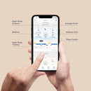 Miku Pro Contact-Free Breathing & Sleep Tracking Monitor - Real-Time Smart Baby Monitor & Wall Mount - HD Video Baby Monitor with Camera & Audio, Night Vision, Humidity & Temperature - Two-Way Talk OPEN BOX