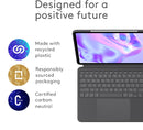 Logitech Combo Touch iPad Pro 13-inch (M4)(2024) Keyboard Case - Detachable Backlit Keyboard with Kickstand, Comfortable Typing, Multi-use Mode - Graphite