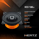 Hertz DCX 100.3 Dieci Series 4" 2-way car speakers