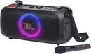 JBL PartyBox On-The-Go Essential Splashproof Bluetooth Wireless Speaker 6 hours of playtime