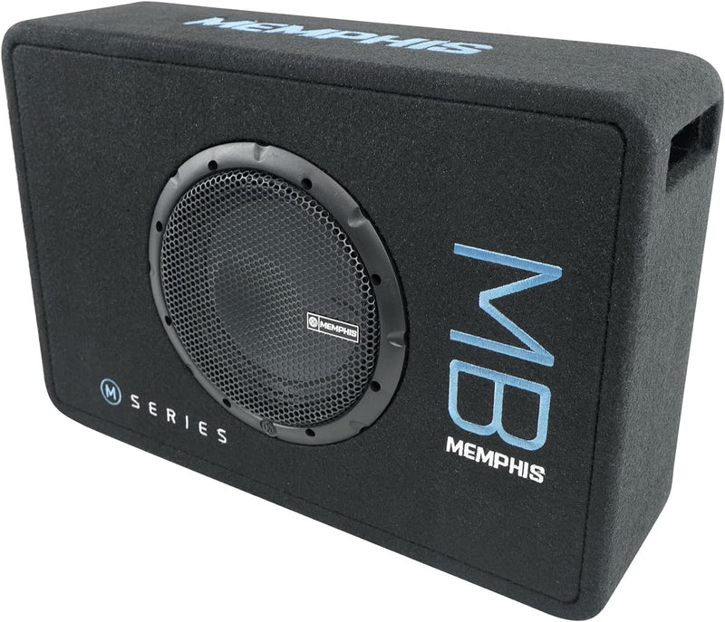 Memphis MBE8S2 8" 350w RMS Loaded Car Subwoofer in Ported Sub Enclosure Box