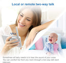 VTech Smart Wi-Fi Video Baby Monitor with 5” Display and 1080p HD Cameras, Built-in Night Light & 2 Cameras, White