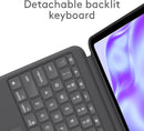 Logitech Combo Touch iPad Pro 13-inch (M4)(2024) Keyboard Case - Detachable Backlit Keyboard with Kickstand, Comfortable Typing, Multi-use Mode - Graphite