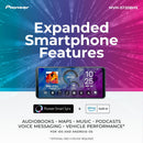 Pioneer MVH-S720BHS Digital Media Receiver with HD Radio, Bluetooth & SiriusXM