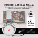 Corsair Virtuoso Wireless Gaming Headset for PC, Mac, PS4, and Mobile - White