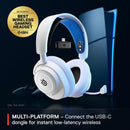 SteelSeries Arctis Nova 7P Wireless Gaming Headset White 61561