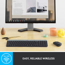 Logitech MK470 Slim Wireless Keyboard and Mouse Combo – Compact, Quiet, Stylish