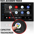 BOSS Audio BV850ACP Package Includes BV800ACP digital multimedia receiver with ELPC40B backup camera (does not play discs) Open Box