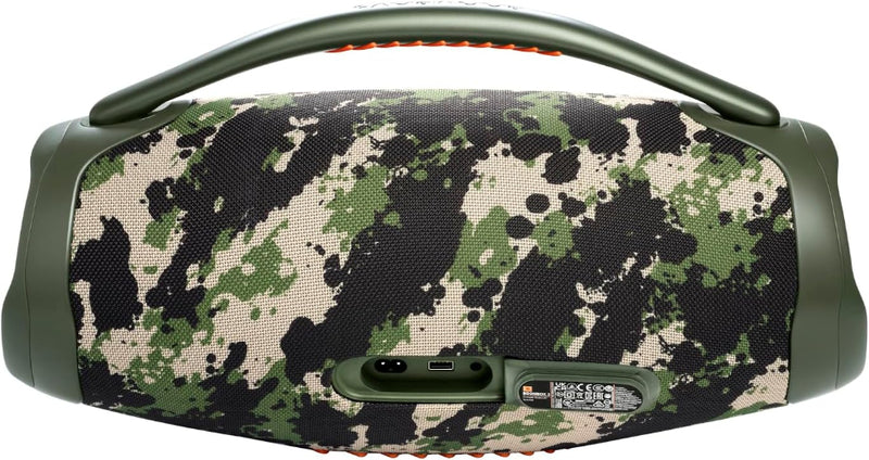 JBL Boombox 3 - Portable Bluetooth Speaker, Powerful Sound and Monstrous bass, IPX7 Waterproof, 24 Hours of Playtime, powerbank, JBL PartyBoost for Speaker Pairing (Squad)